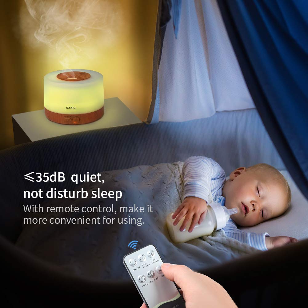 humidificador 500ml cafe con control